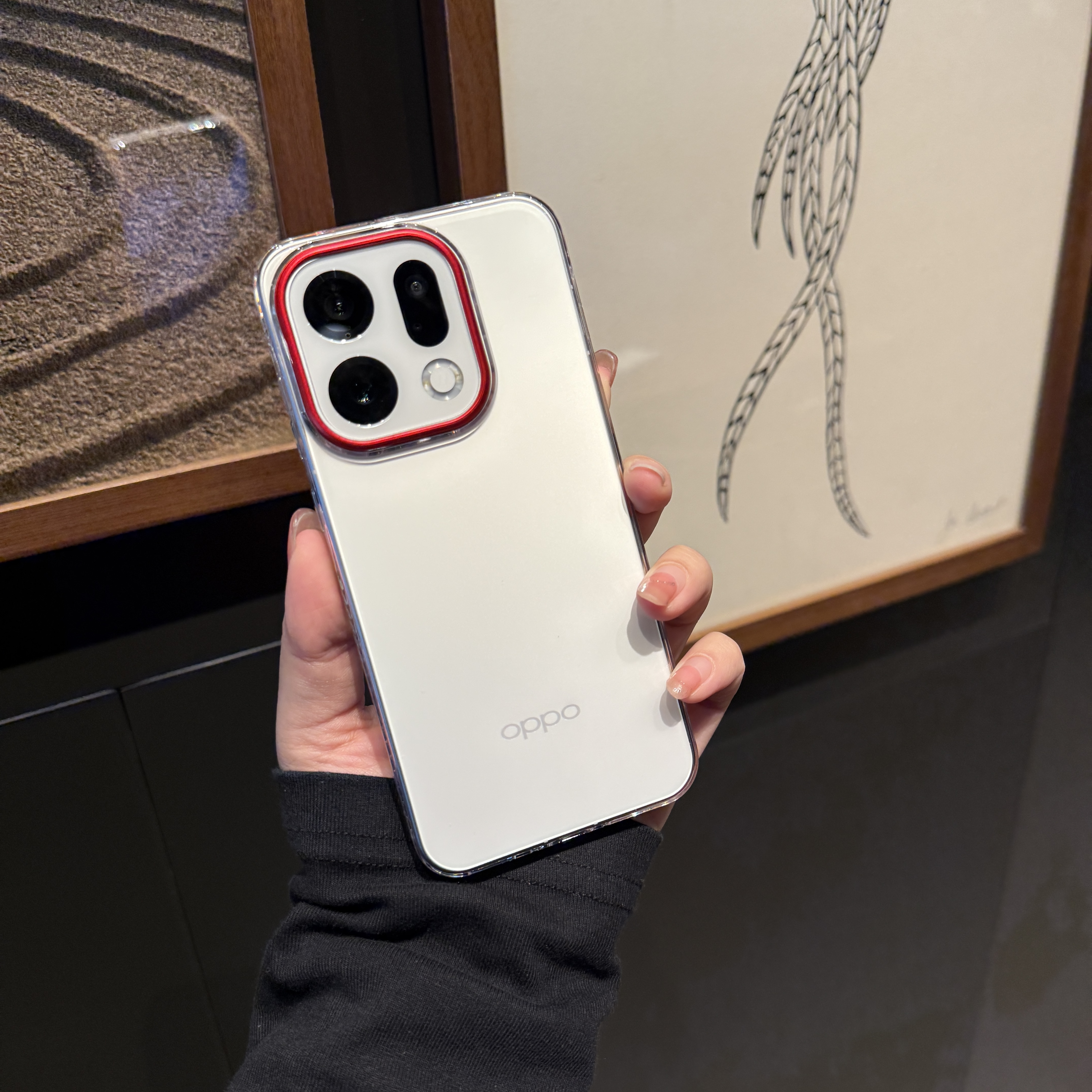 适用OPPOFindX9Pro晶幻壳