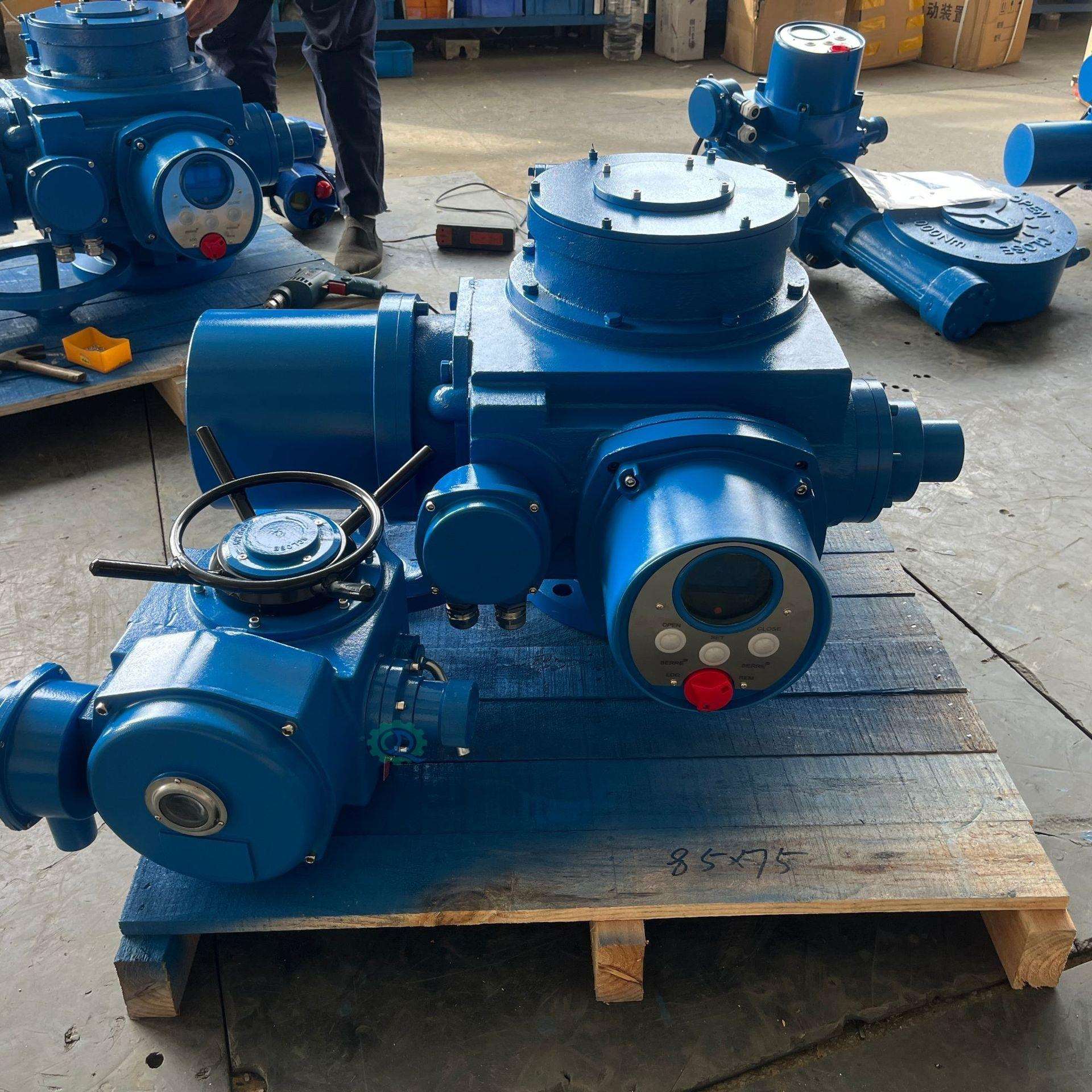 PLC直连DZW调节型系列执行器 DZW180大扭矩支持Profibus-DP协议