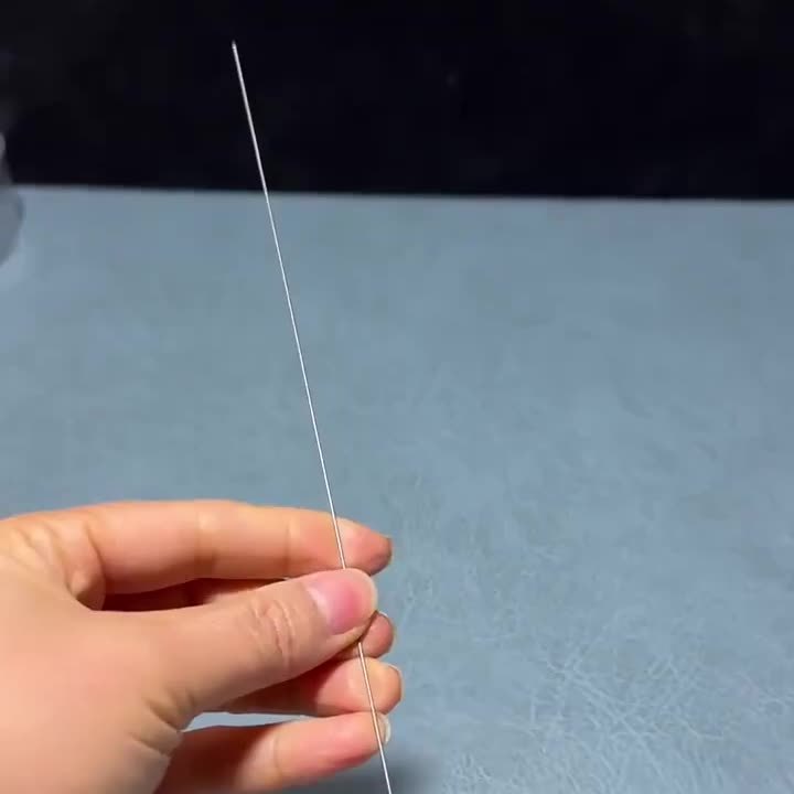 手工编织手链小孔米珠串珠神器超细免穿开口串珠针DIY材料