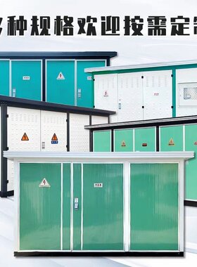 10KV箱式变电站500-2500KVA全容量覆盖YB定制化预制舱欧式箱变