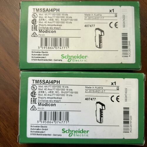 议价模拟量输入模块TM5SAI4PHTM5SAI2PHTM5SAI2L
