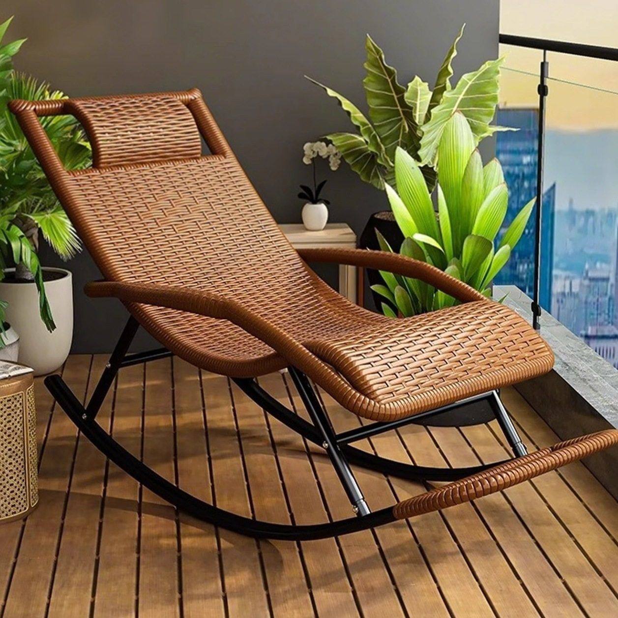 躺椅藤编椅成人午休阳台家用摇摇椅客厅可睡觉休闲老人逍遥椅,住宅家具,户外秋千,淘宝优惠券,粉丝福利购,淘宝优惠卷