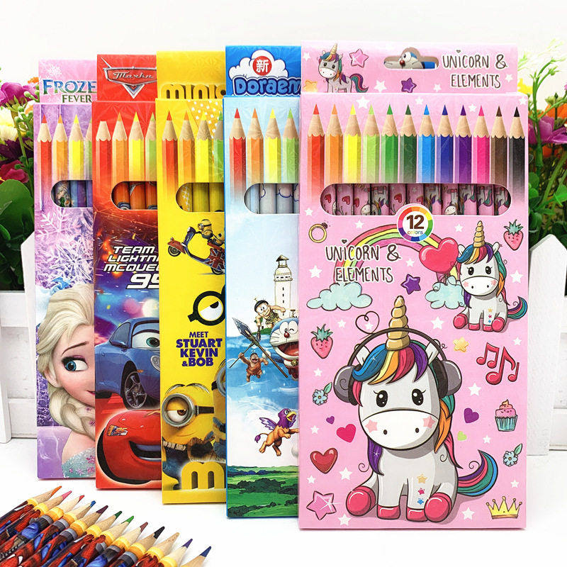 小学生文具彩铅12色套装绘画铅笔儿童奖品学习用品幼儿园礼物礼品,文具电教/文化用品/商务用品,铅笔/自动铅笔,淘宝优惠券,粉丝福利购,淘宝优惠卷