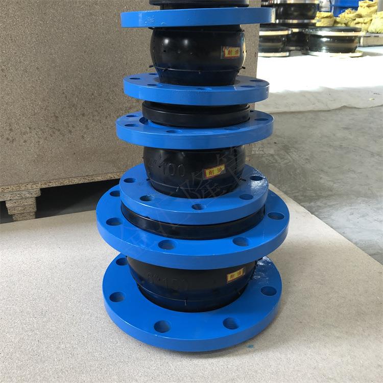 耐酸碱可曲挠橡胶接头 耐油柔性橡胶接头 橡胶软接头