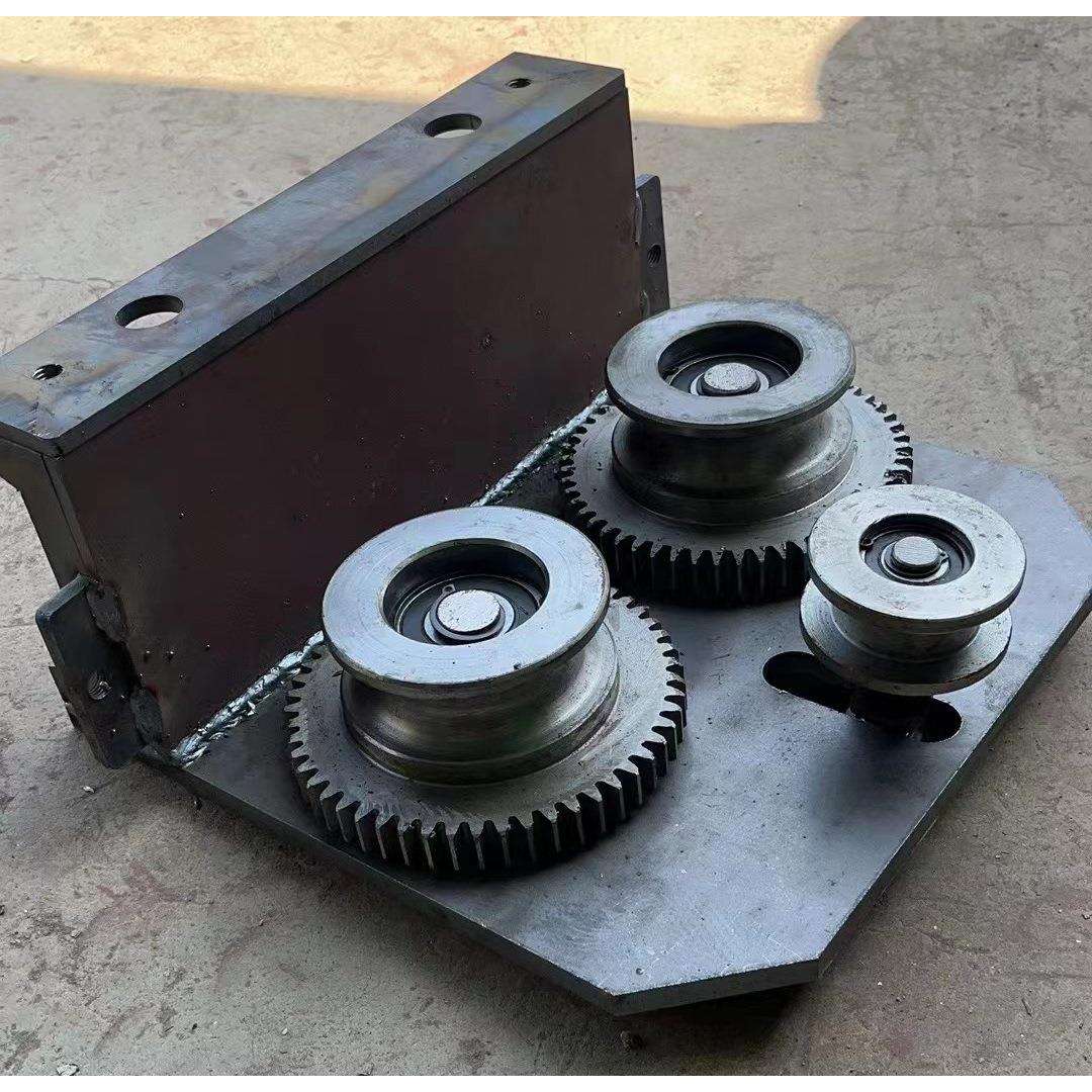 抛丸机配件跑车移动吊钩轮子齿轮葫芦单钩双钩