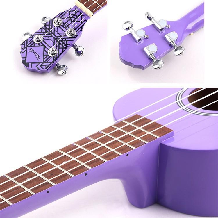 儿童21寸彩色尤克里里 亮光儿童ukulele初学成人男女通用厂家