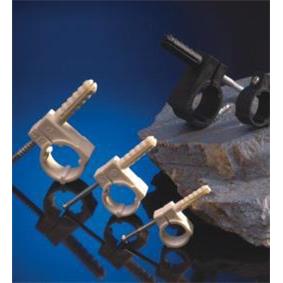 附带膨胀螺钉管卡 环保管卡