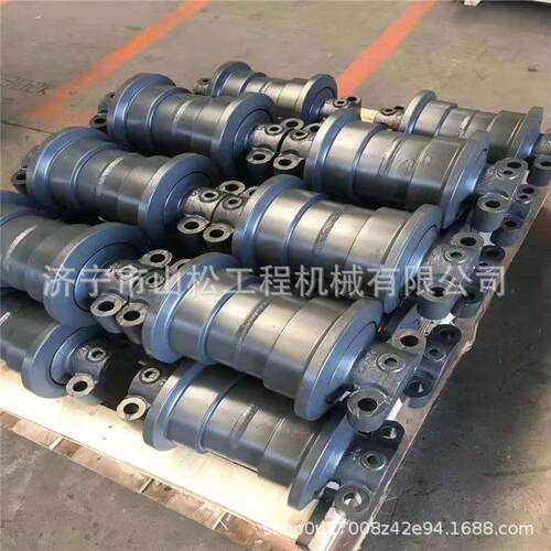 线代支重轮R215-7 R220-5挖掘机支重轮挖机承重轮行走轮链轮配件