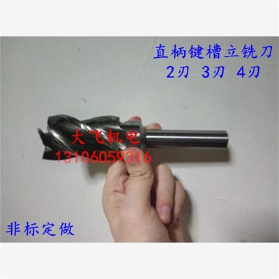 直柄键槽立铣刀29.7 29.75 29.8 29.85 29.9 29R.95 2刃/4刃加硬