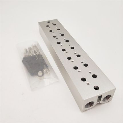 SYJ500系列汇流板SS3YJ5-20-12/13/14F/15/16/17/18/19/20集装式