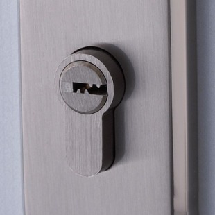 热销锈钢室内门锁 实木房 v把手防盗欧门卧室T浴室锁式执手锁具