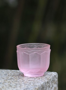 琉璃杯建水杯茶杯摆件q居家客厅茶室茶席桌面书房摆放画具用品