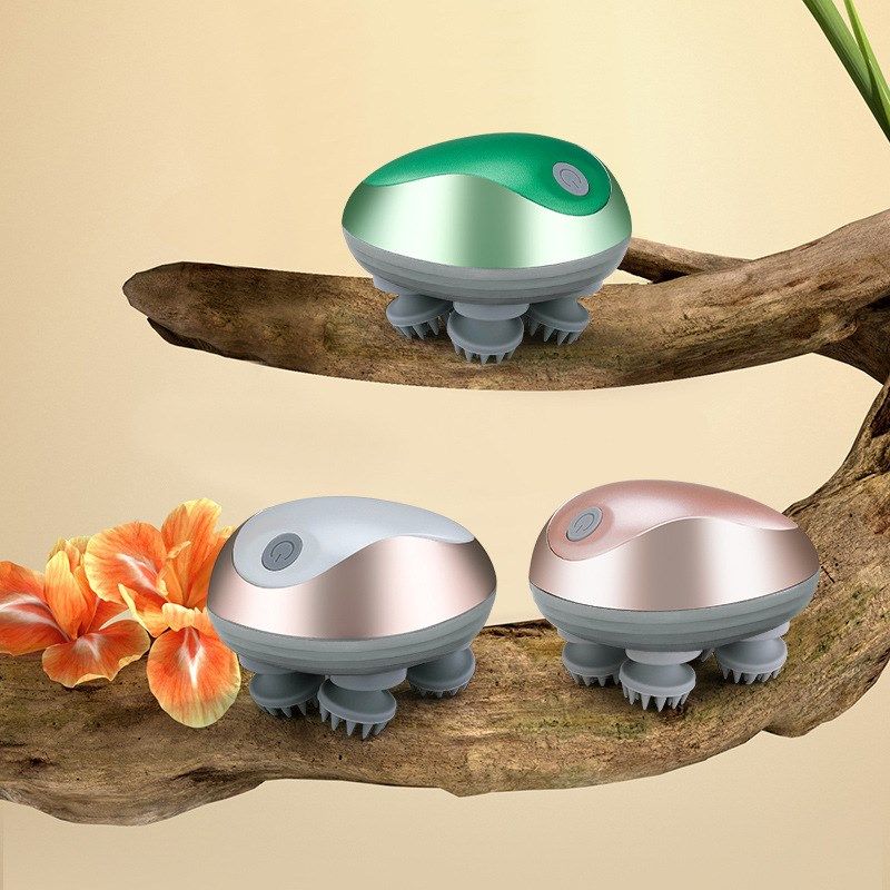 头部按摩器迷你八爪鱼o龙爪手充电多功能揉捏震动按摩仪头皮按摩,个人护理/保健/按摩器材,头部按摩器,淘宝优惠券,粉丝福利购,淘宝优惠卷