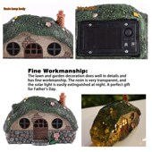 Control High Induction Solar Light House LED FMairy