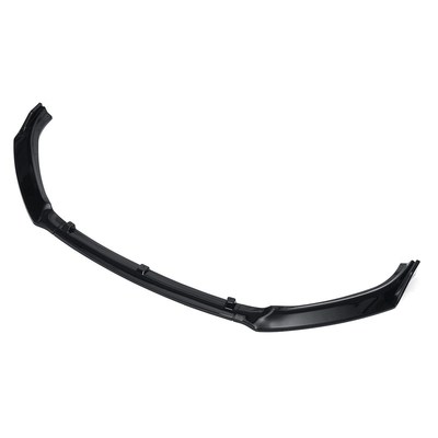 Glossy Black Car Front Bumper Lip Splitter LipR Body Kit Spo