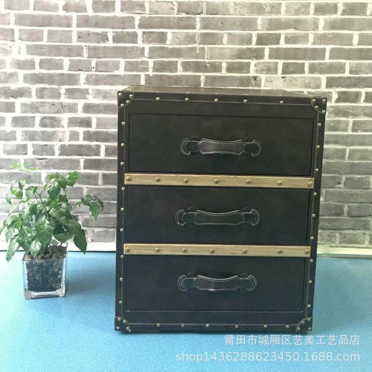 欧式床头柜简约储物柜现代卧室迷你简易床边小柜子