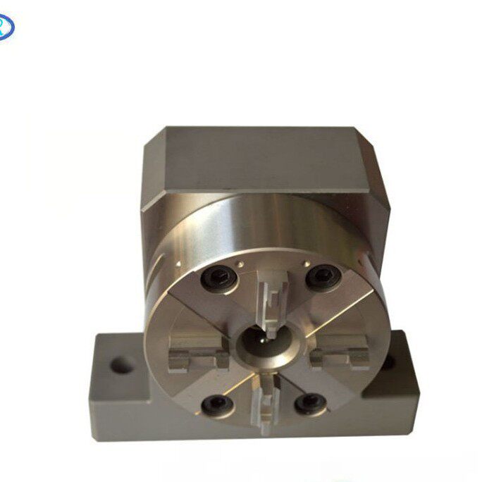 柔性手动夹具D100型曲头手动卡盘CNC火花机数控车床用立式卡盘