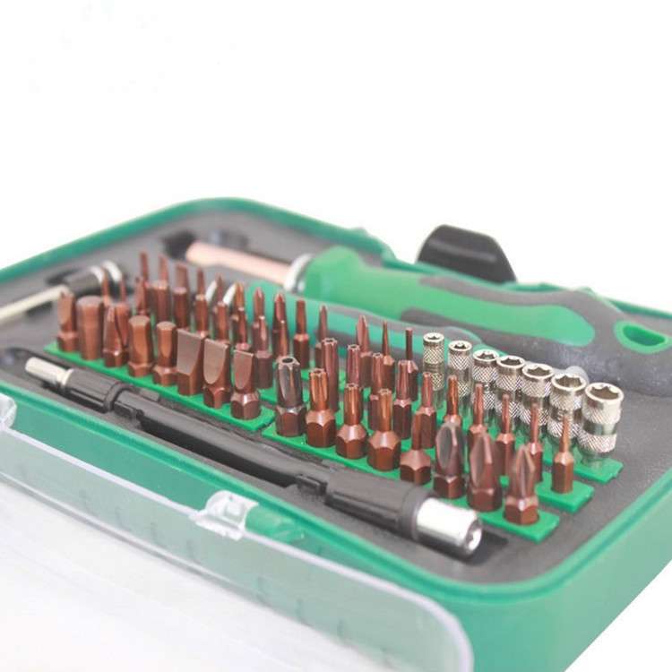 62合1多功能螺丝刀批套筒组合拆机工具拆手机电脑S2材质