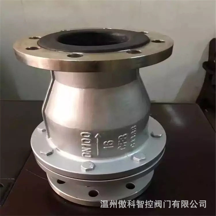H40F46 铸钢浮球式止回阀 H40F46 -16C 浮球式衬氟止回阀 DN25