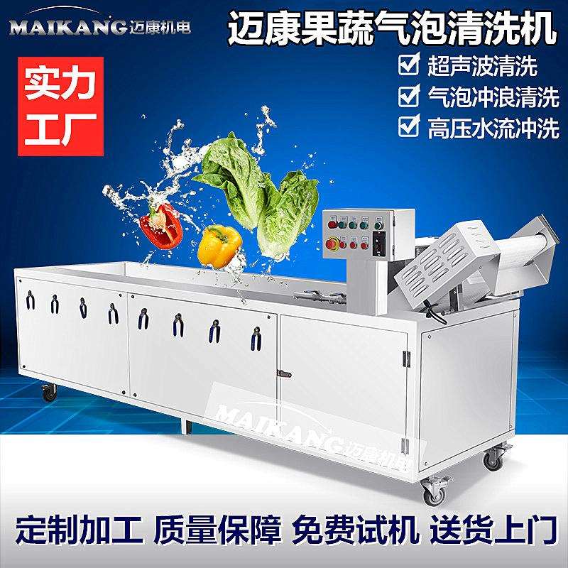 现货杨桃清洗机樱桃气泡清洗设备葡萄气泡清洗机