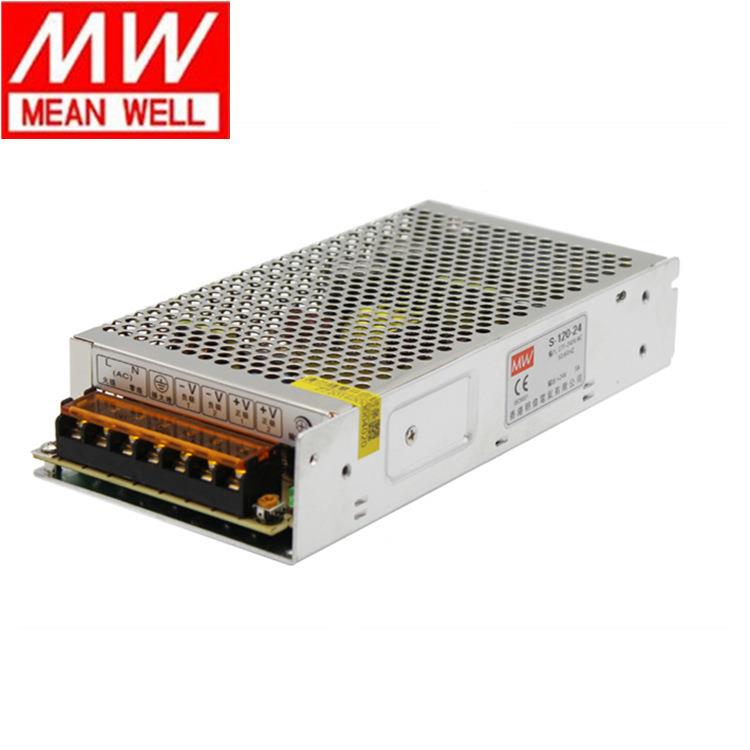 明纬开关电源24V5A120W,220V转24V电源,LED灯电源