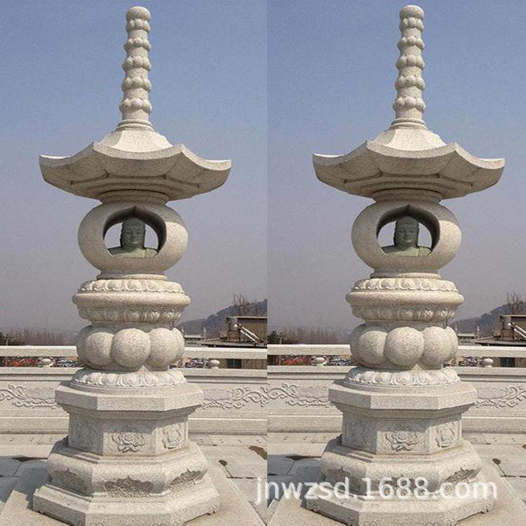 寺院石雕莲花底座图片及价格