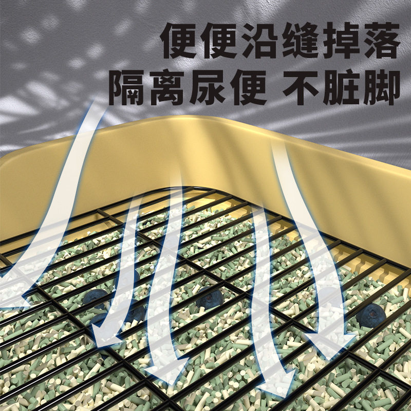 狗狗厕所用品宠物砂盆小型中型大型犬防踩屎便尿尿盆泰迪小狗专用