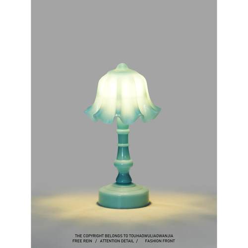 头号家“无聊送ta兰铃花小夜灯治愈你”桌面小台灯摆件生日礼物