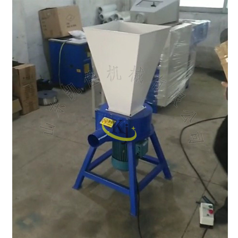 泡沫粉碎化坨一体机 泡沫造块机 珍珠棉出坨机海绵融化机设备