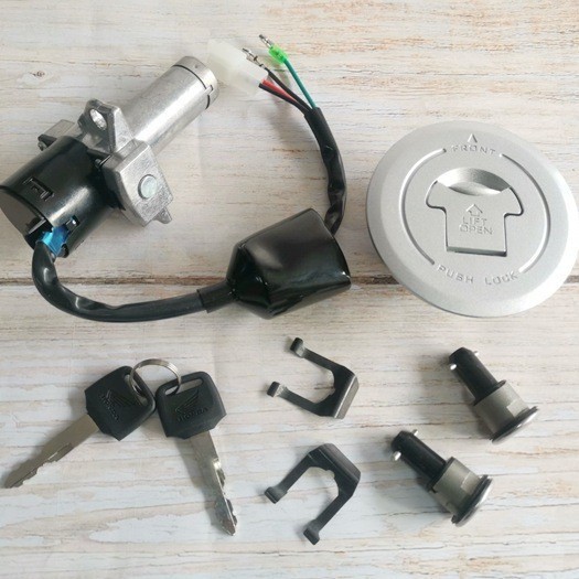 适用摩托车WH125-15新锋翔套锁WY125-N-P钥匙油箱盖电门锁坐垫锁