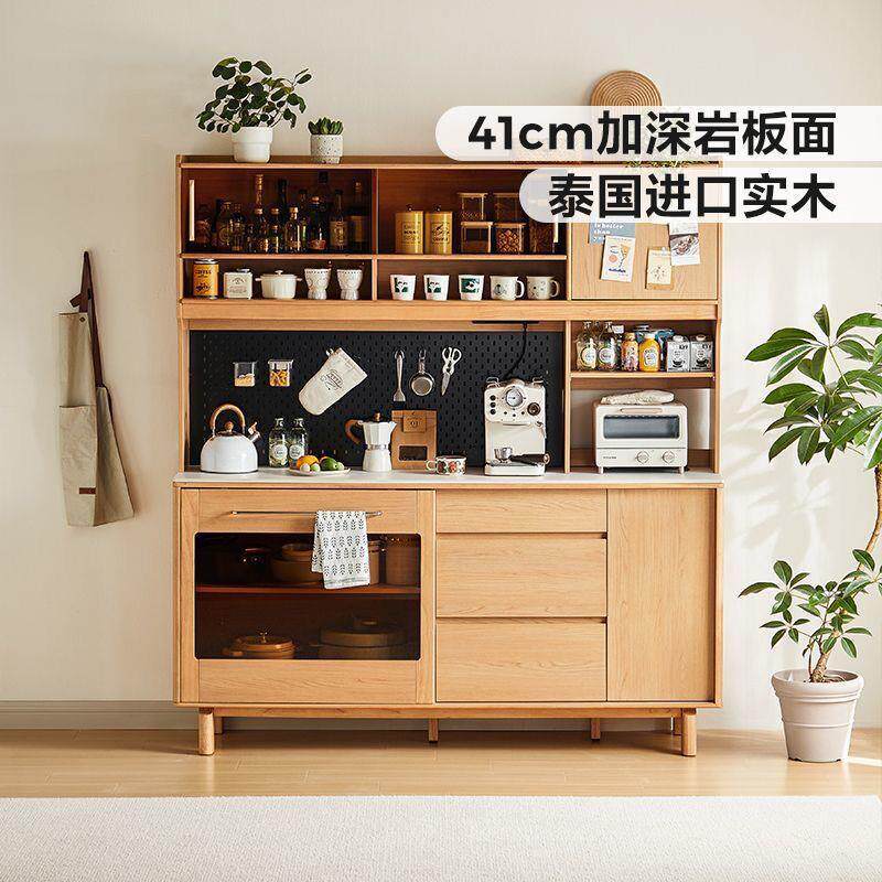 餐边柜靠墙一体储物柜茶水柜子客厅收纳置物柜林沐系列