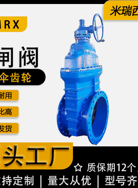 厂家供应伞尺轮闸阀 法兰软密封闸阀 球墨铸铁闸阀河北SZ45X-10Q