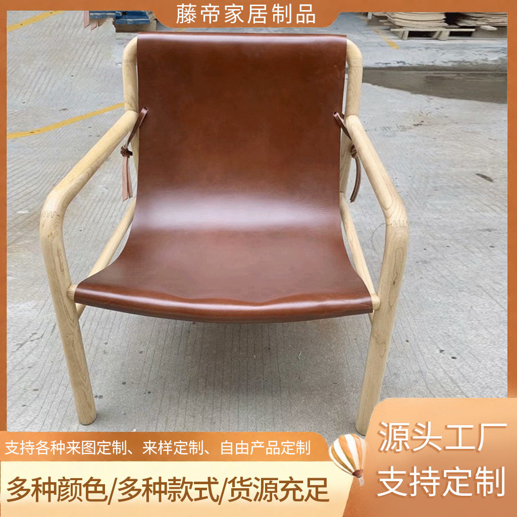 轻奢马鞍吧台椅北欧皮艺休闲靠背椅酒吧吧椅咖啡厅酒店餐厅椅定制