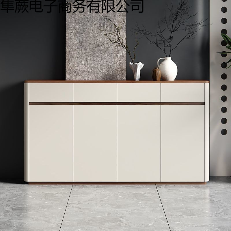 家用门口简约鞋柜入户玄关柜多功能客厅大容量客厅靠墙木质储物柜