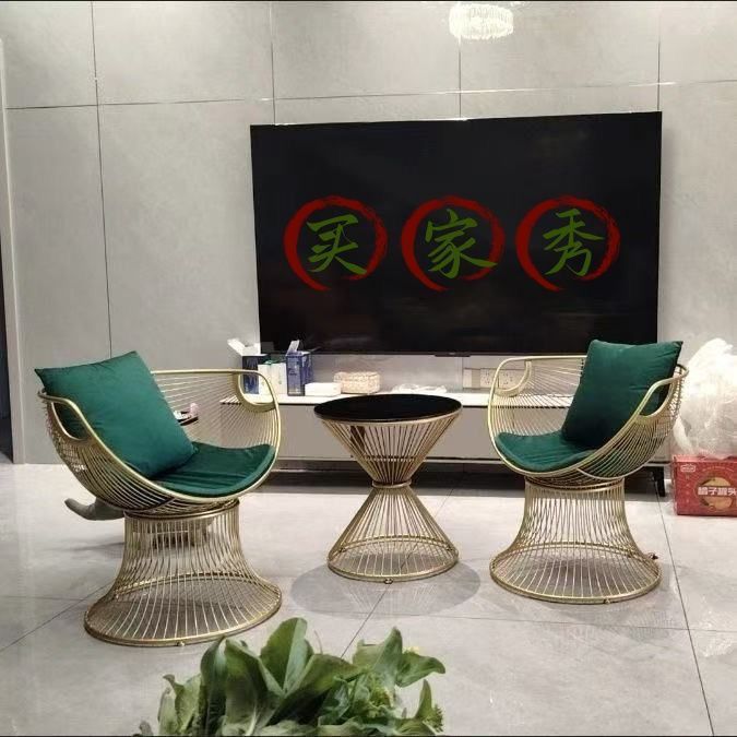 新款现代阳台休闲桌椅沙发椅