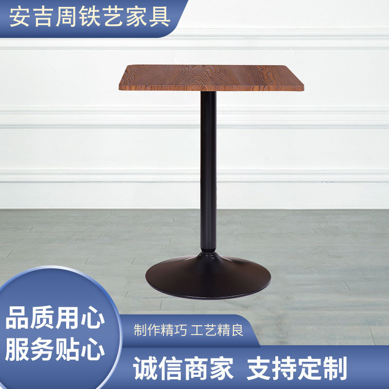 60*60*75餐厅家具简约桌简易餐桌酒吧桌餐馆桌子小户型多功能