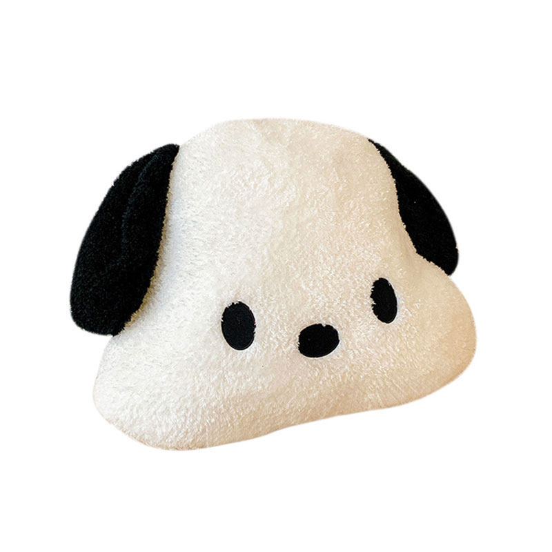 可爱帕恰狗床头抱枕靠枕大靠背公仔小狗女生睡觉玩偶宿舍学生超软