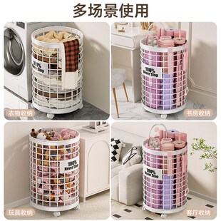 精选圆形瑜伽垫收纳筐球类运动装备健身器材铁艺收纳篮哑铃夹缝置