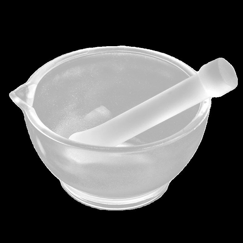 玻璃研钵实验室陶瓷乳钵研药碗捣药罐研磨棒臼杵捣碎捣蒜器加厚