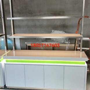 精选面包店展柜面包柜中岛柜玻璃柜新款货架糕点柜炒货柜饼干柜蛋