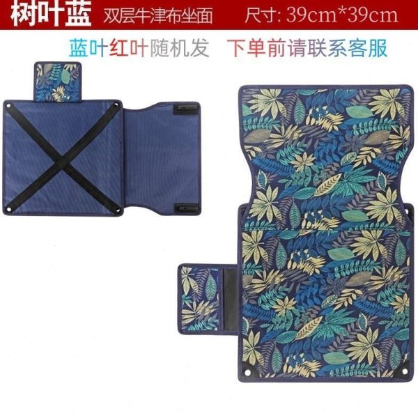 用小椅子坐垫实替耐布布加厚换结折叠椅配件面凳双层布马扎牛津布