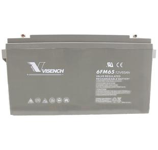 VISENCH威神6FM65G 12V65AH铅酸免维护长寿命低自放电中密蓄电池