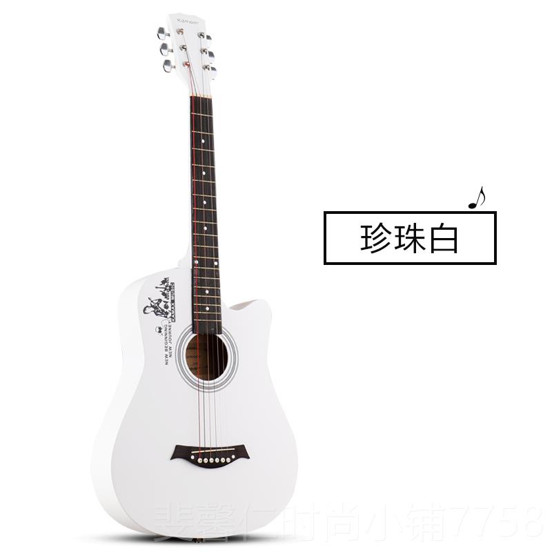 新品木吉他41寸民8谣成人初器学者男学生女自学3寸用入门玫瑰木通