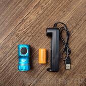 20350 新品 183E50 迷你DC强光手电阿筒 3000流明 木手电E3S三合一