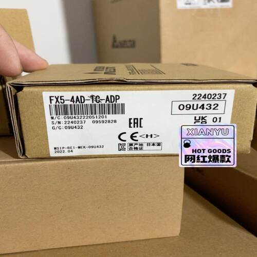 议价FX5-4AD-TC-ADP三菱FX5U温度模块全新原装