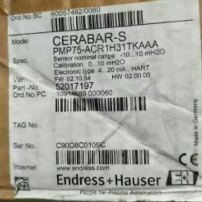 E+H液位变送PMP75-ACR1H31TKAAA特咨