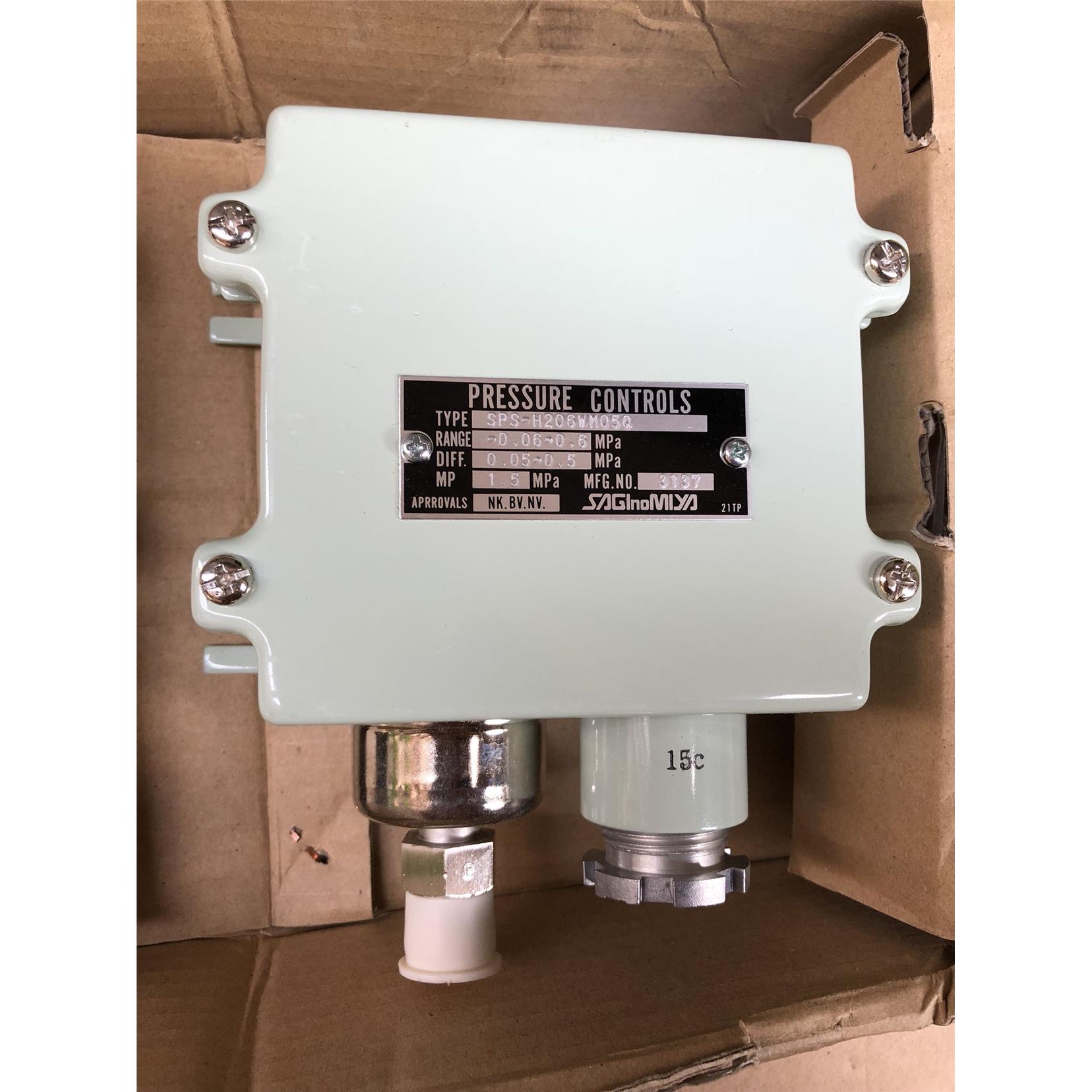 议价SAGLNOMIYA SPS-H206WMO5Q RANGE -0.06-0.6 DIFF0.06-0.5 Mp
