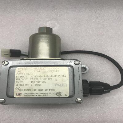 UNITED ELECTRIC J6-134-9547 Pressure Switch J61349547