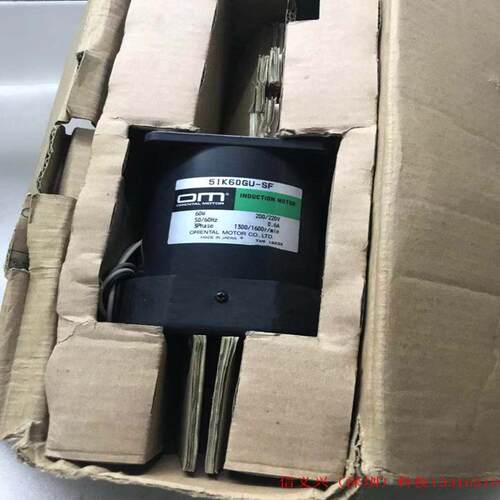 ORIENTAL MOTOR INDUCTION MOTOR 5IK60GU-SF 0.6A 1600r/