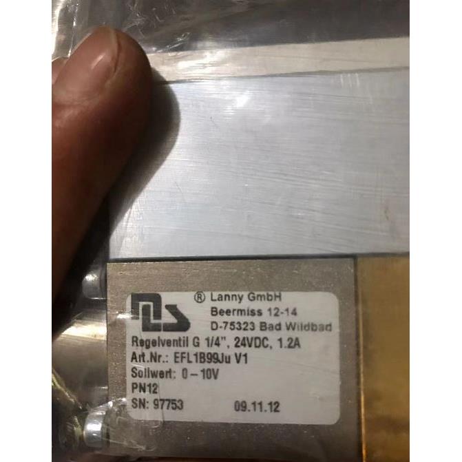 议价LANNY阀比例阀调节阀 NR.EFL1B99JU V1 97753 D-75323